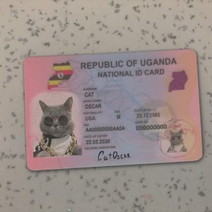 Uganda Identity Card Template